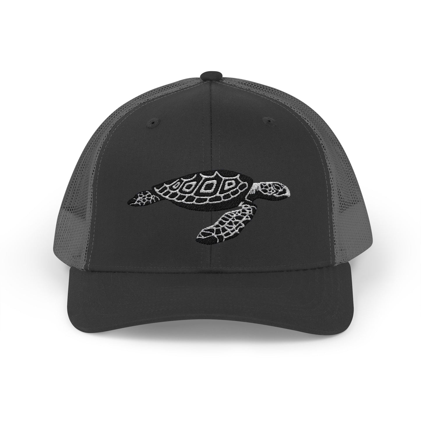 Sea Turtle Snapback Trucker Cap