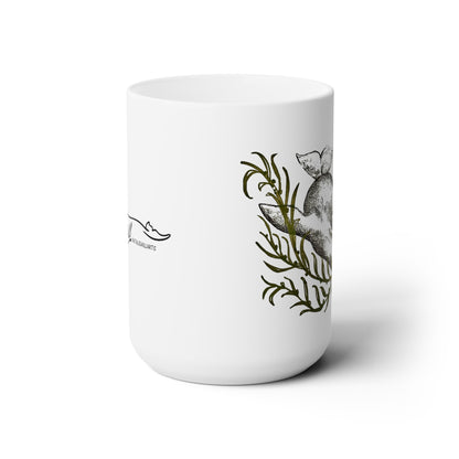 Gray Whale Ceramic Mug 15oz