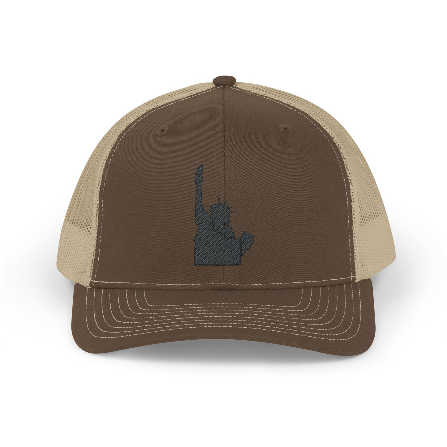 Idaho Statue of Liberty Snapback Trucker Cap