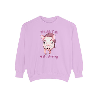This Little Piggy Unisex Garment-Dyed Sweatshirt