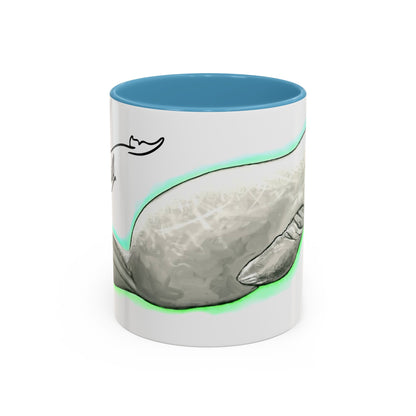 Manatee Accent Coffee Mug (11, 15oz)