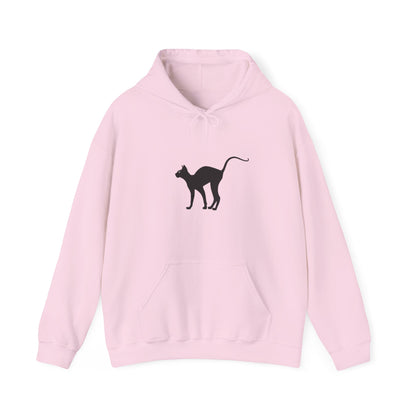 Black Cat Unisex Heavy Blend™ Hooded Sweatshirt