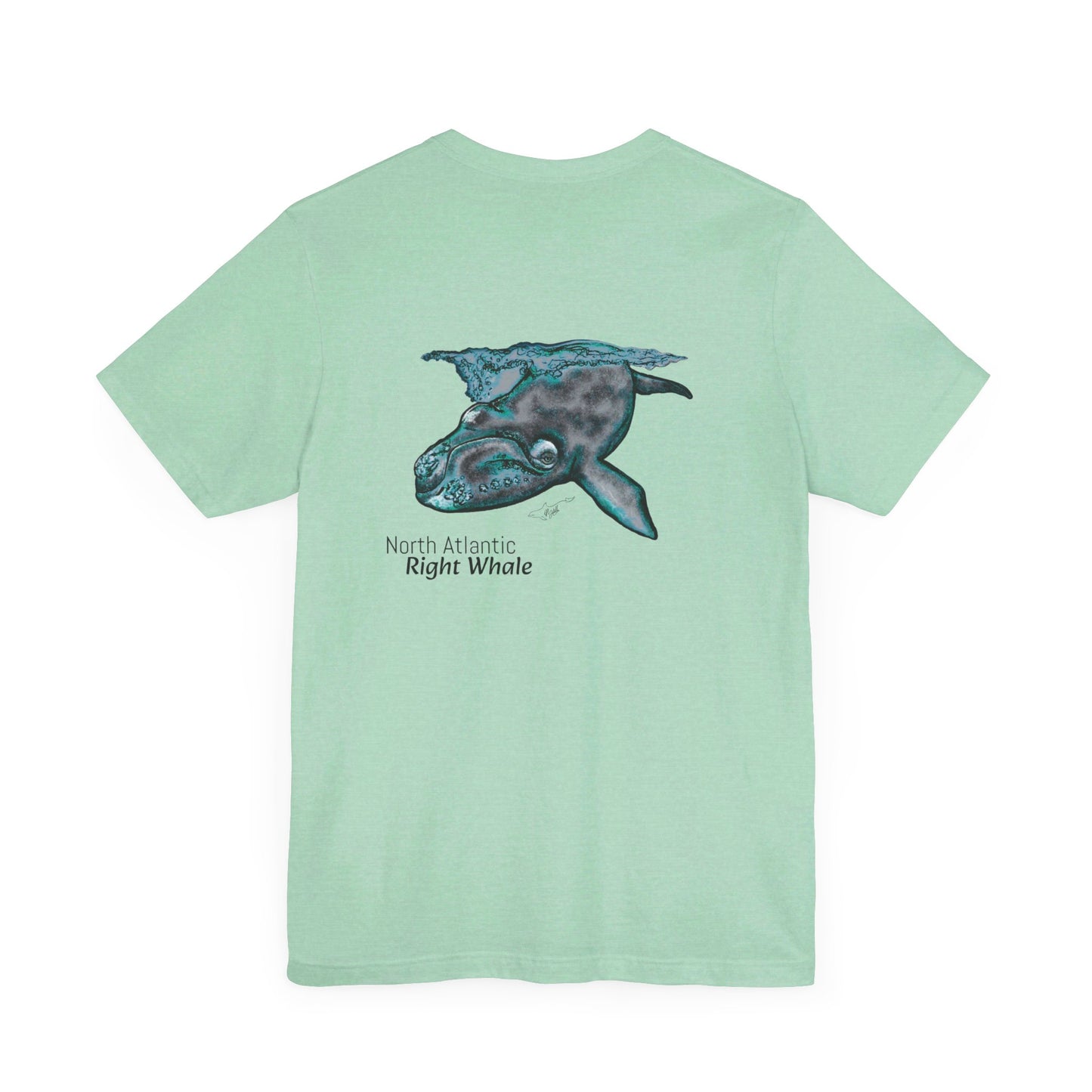 North Atlantic Right Whale Unisex Jersey Short Sleeve Tee