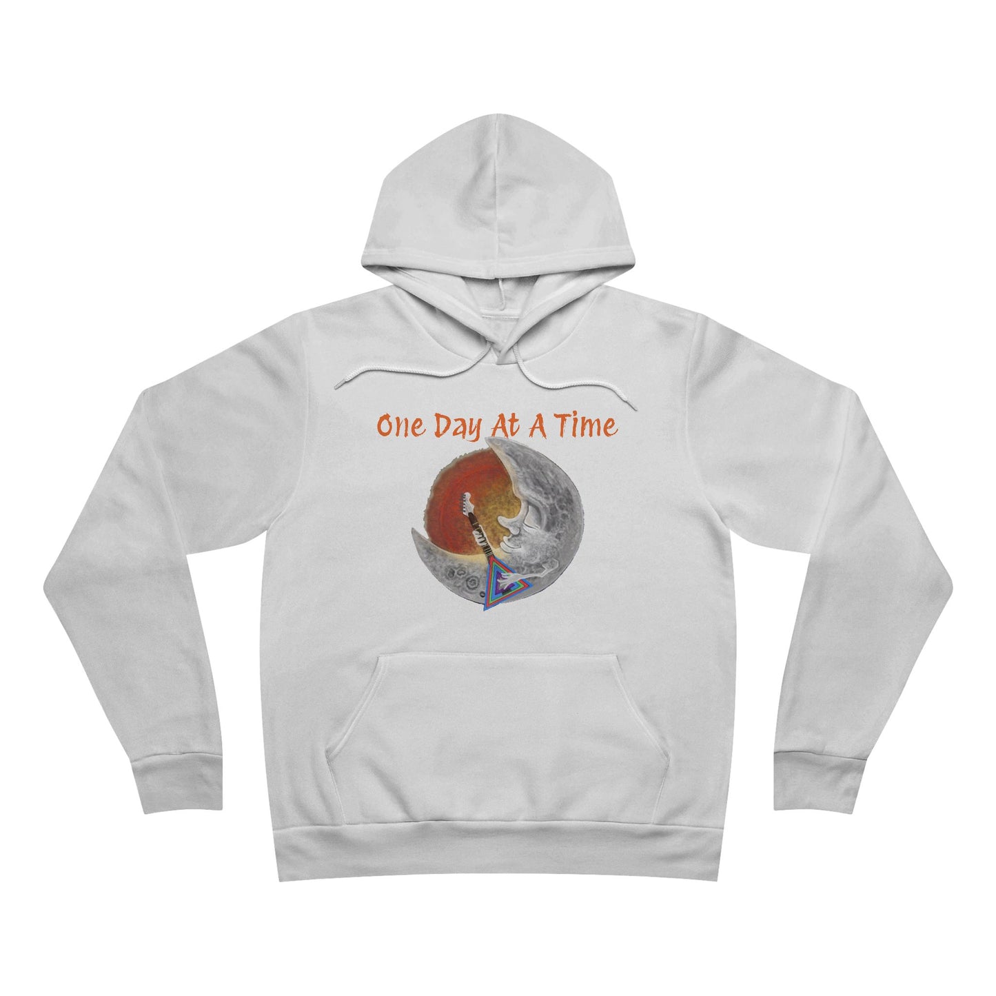 One Day At A Time  Unisex Sponge Fleece Pullover Hoodie