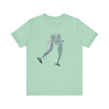 Pilot Whale Unisex Jersey Short Sleeve Tee