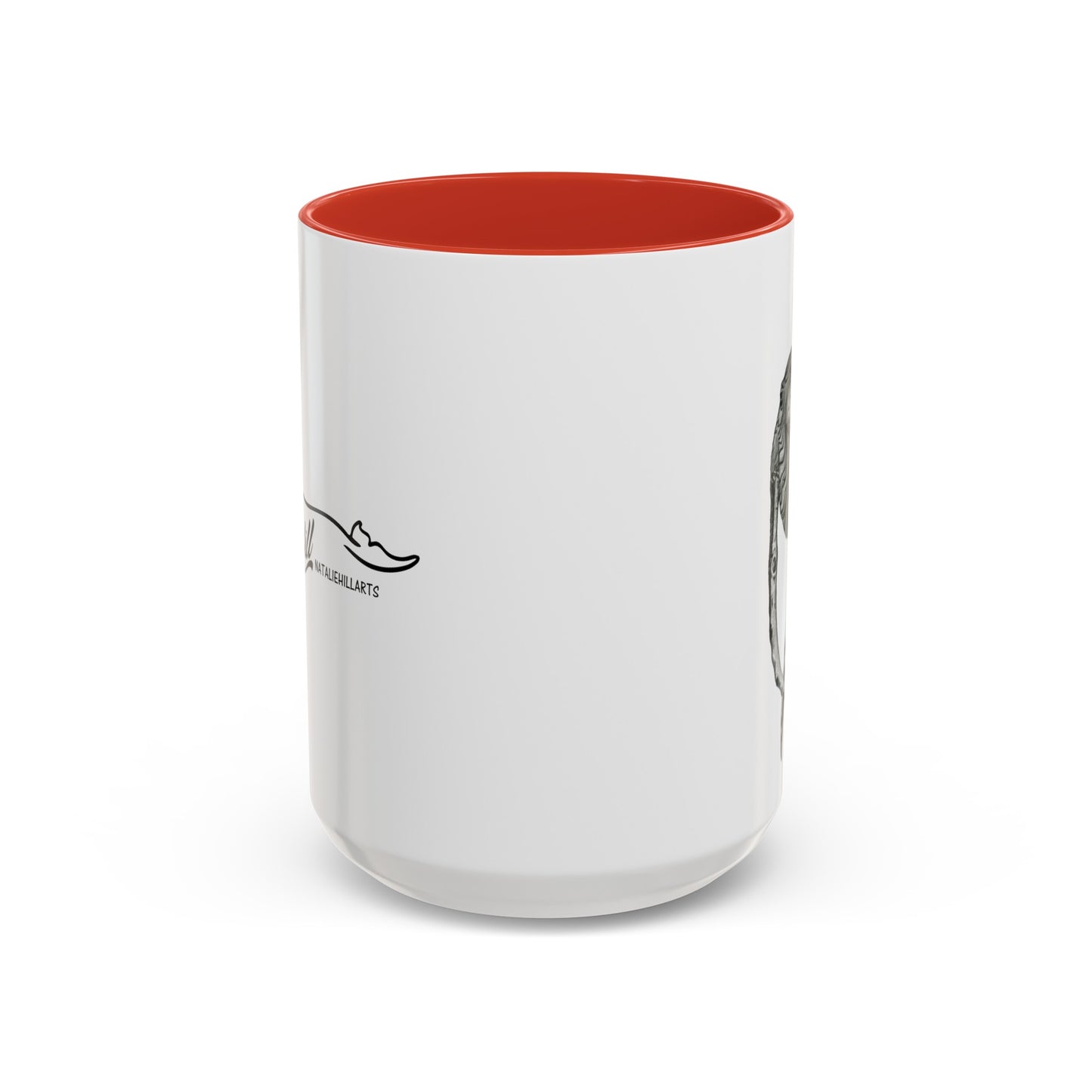 Curious Humpback Whale Accent Coffee Mug (11, 15oz)