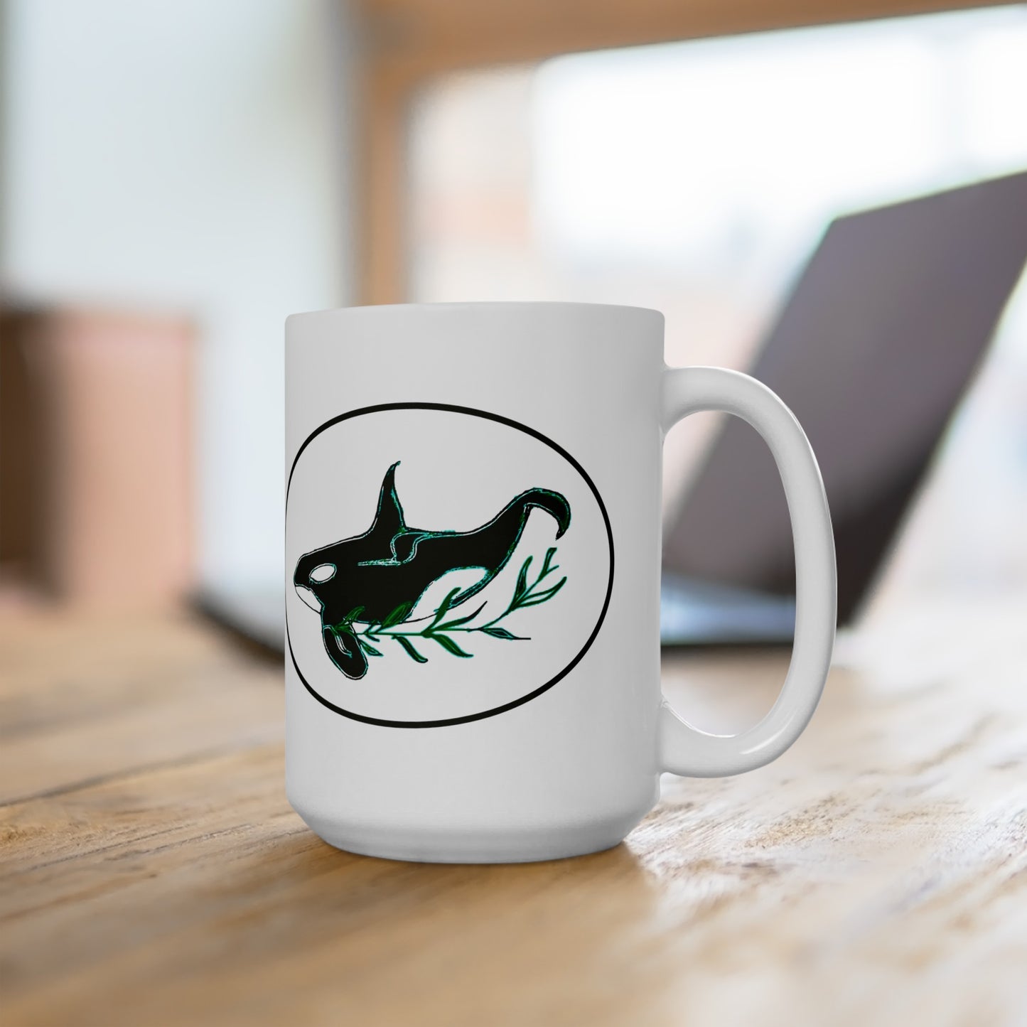 Orca Ceramic Mug 15oz