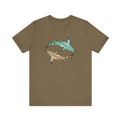 Great White Shark Unisex Jersey Short Sleeve Tee