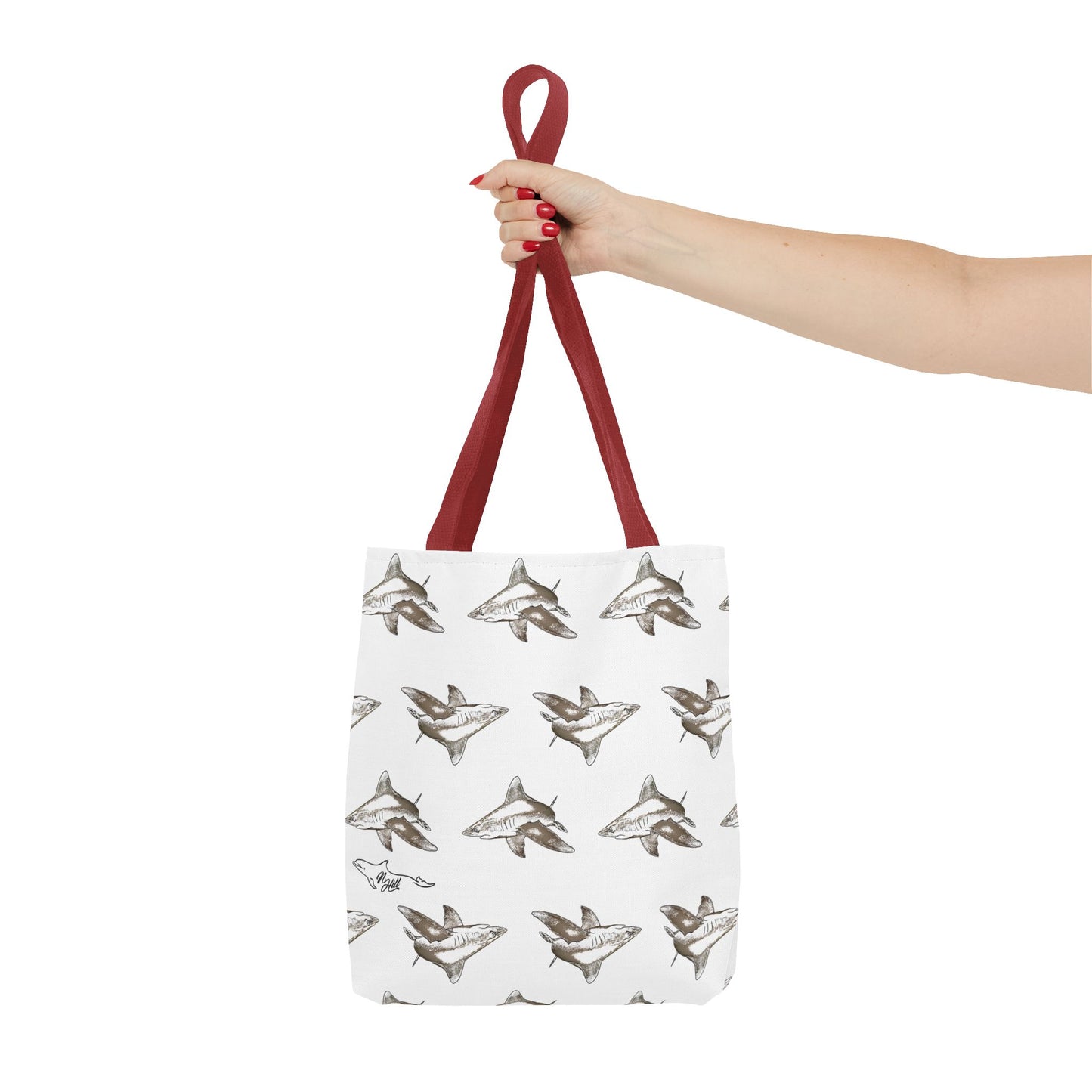 Oceanic Reef Shark Tote Bag (AOP)