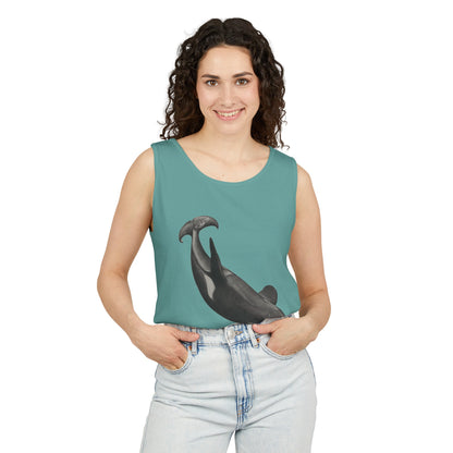 Orca Unisex Garment-Dyed Tank Top