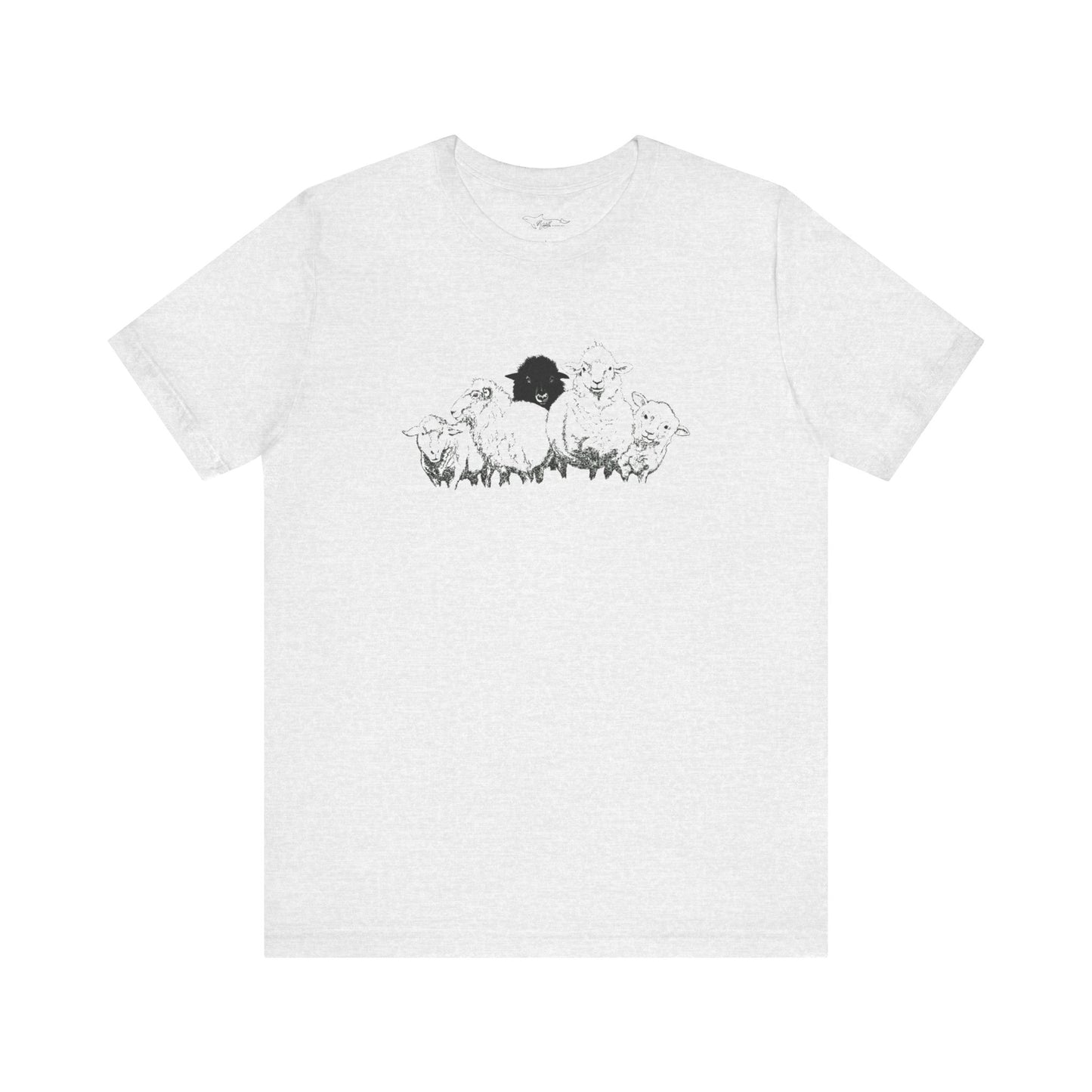 Get in The Heard Sheep Unisex Jersey Short Sleeve Tee