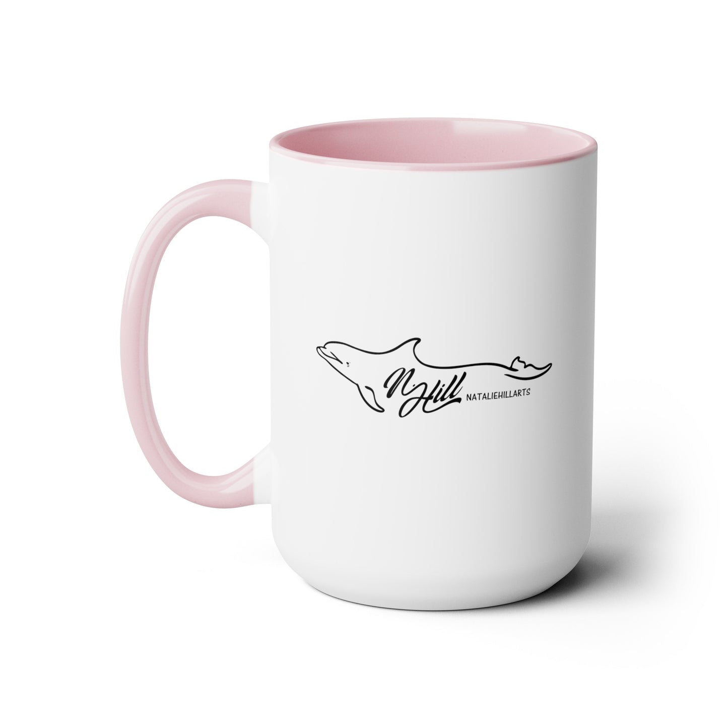 Sea Lion Pup Two-Tone Coffee Mugs, 15oz