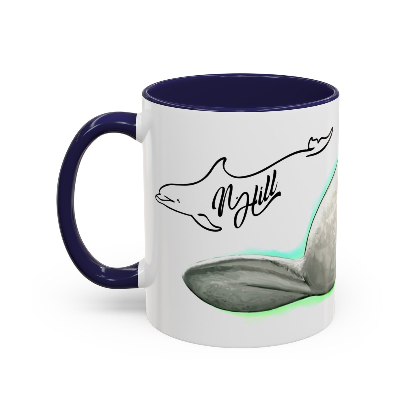 Manatee Accent Coffee Mug (11, 15oz)