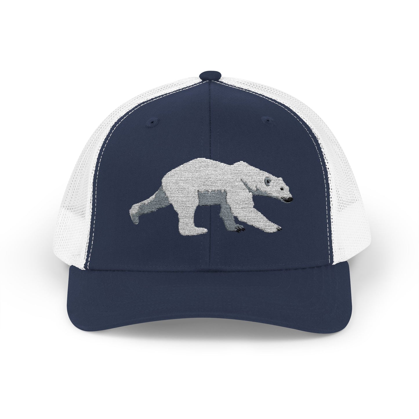 Polar Bear Snapback Trucker Cap