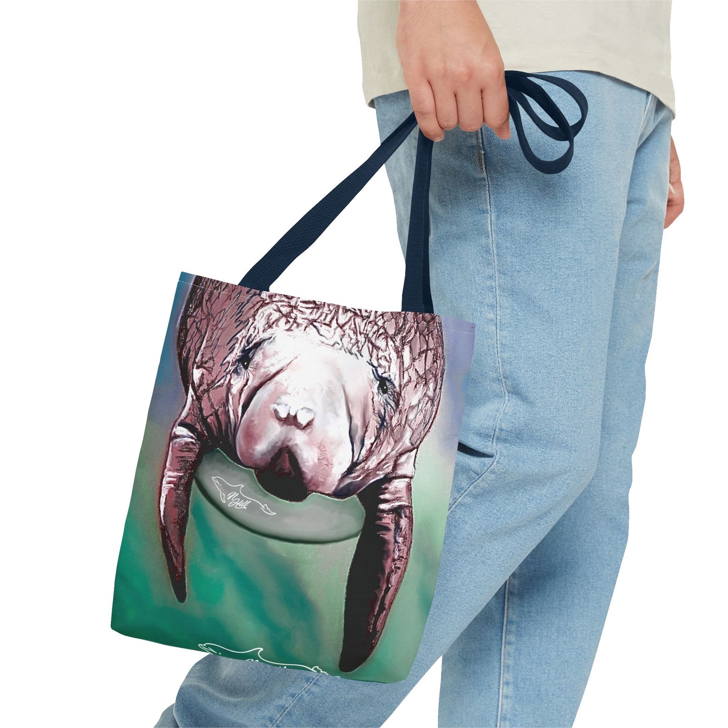 Manatee Tote Bag (AOP)