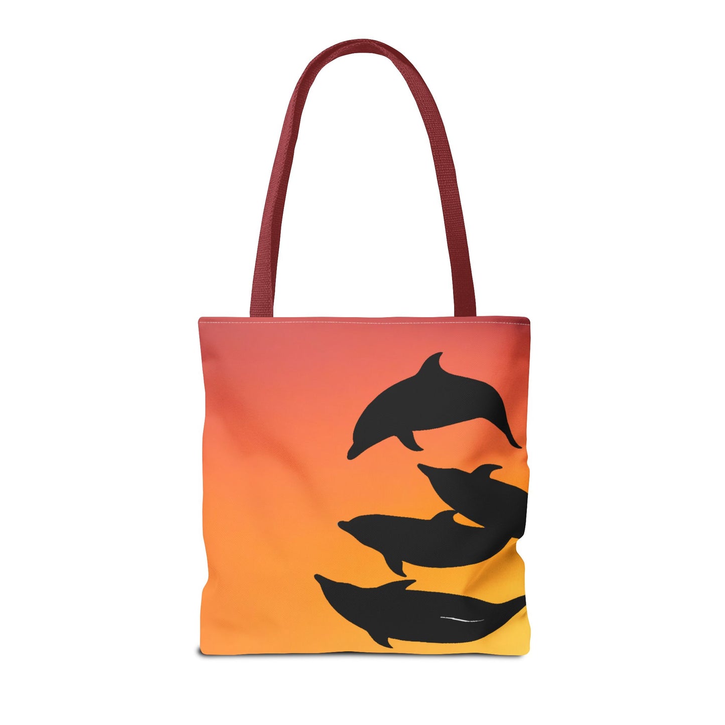 Bowriding Dolphins Tote Bag (AOP)