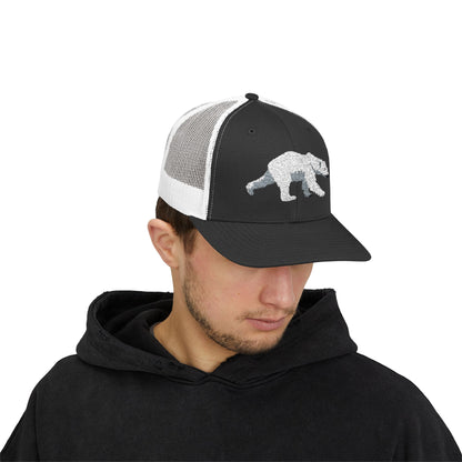 Polar Bear Snapback Trucker Cap