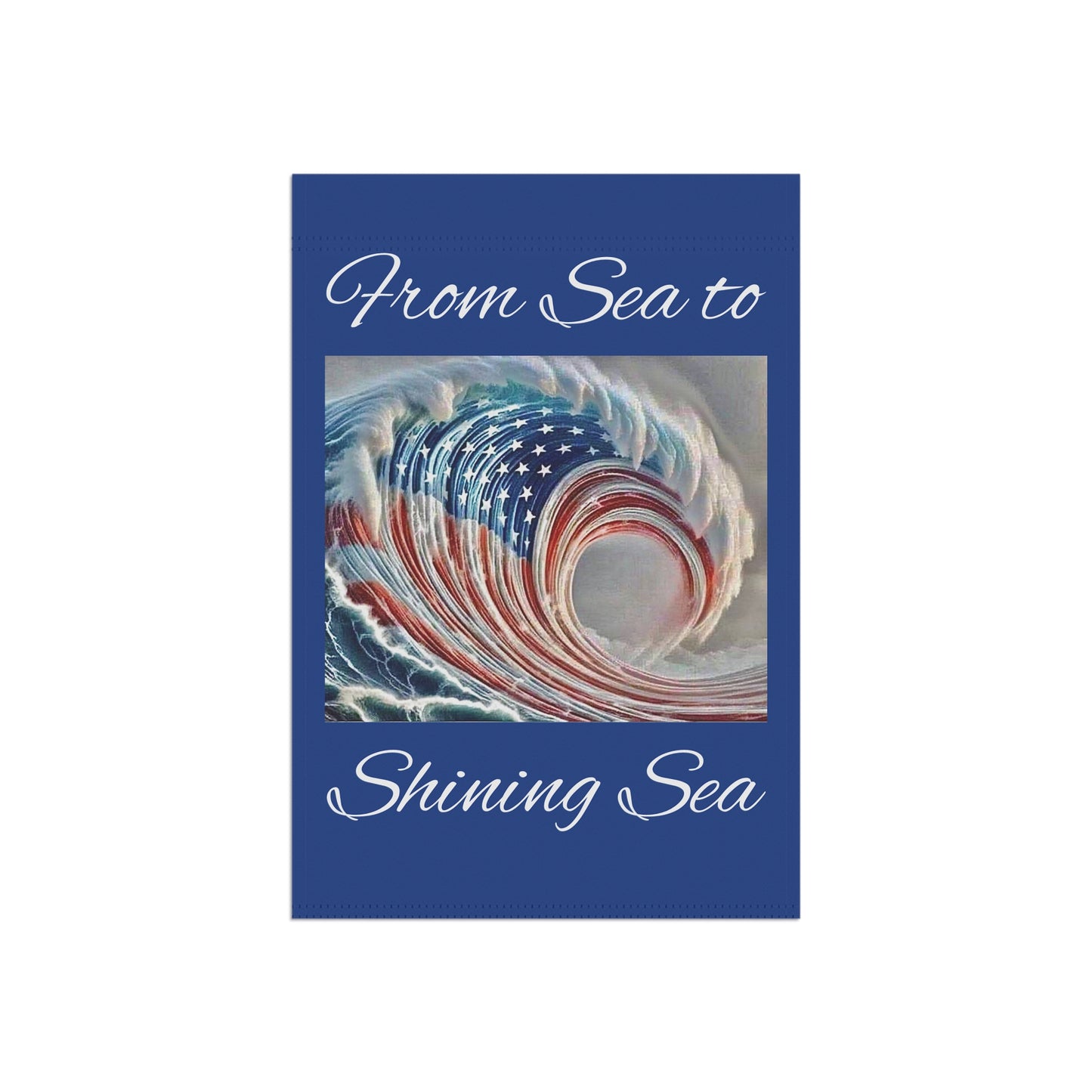 Flag Ocean Wave Garden & House Banner