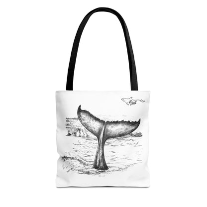 Humpback Whale Tail FlukesTote Bag (AOP)