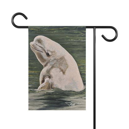 Beluga Whale Garden & House Banner