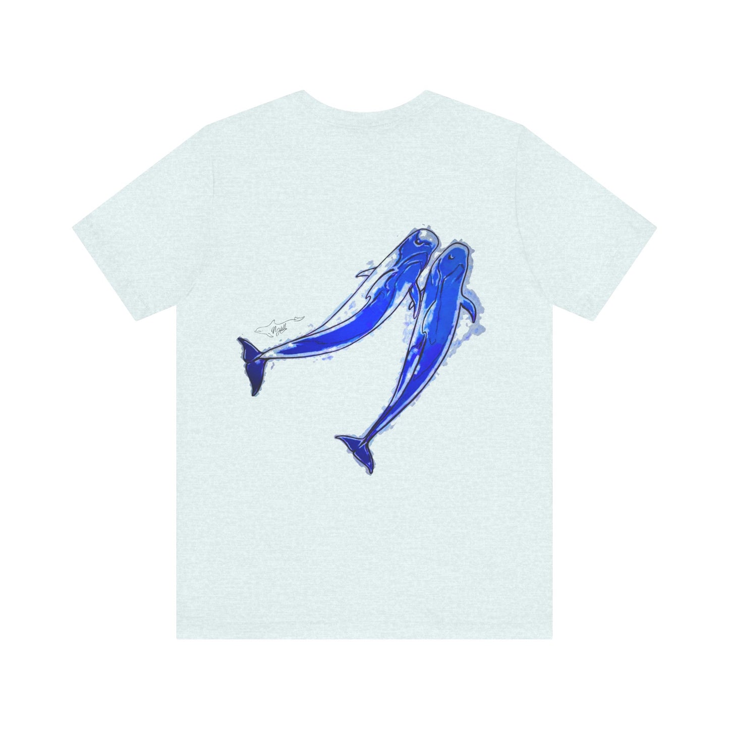 Pilot Whale Unisex Jersey Short Sleeve Tee