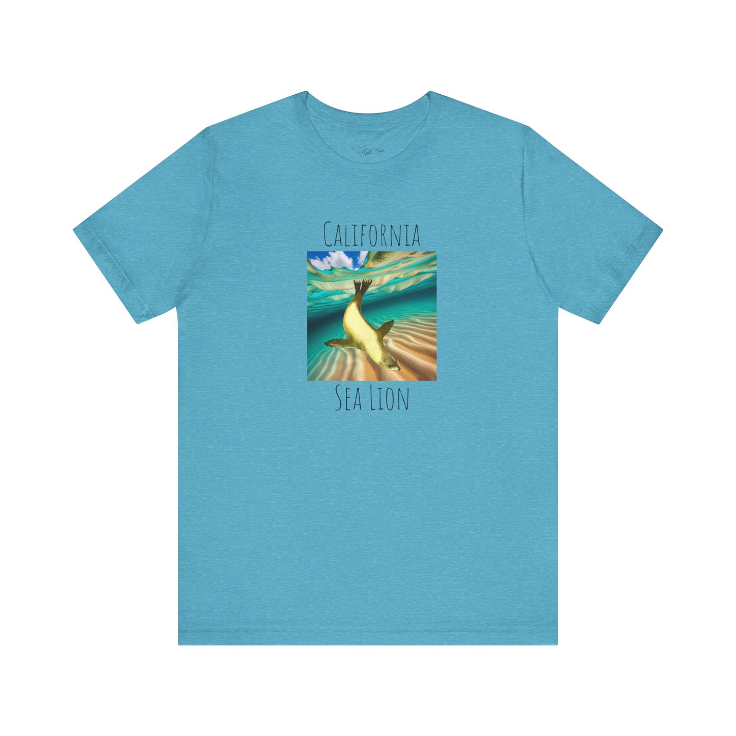 California Sea Lion Swim Unisex Jersey Short Sleeve Tee