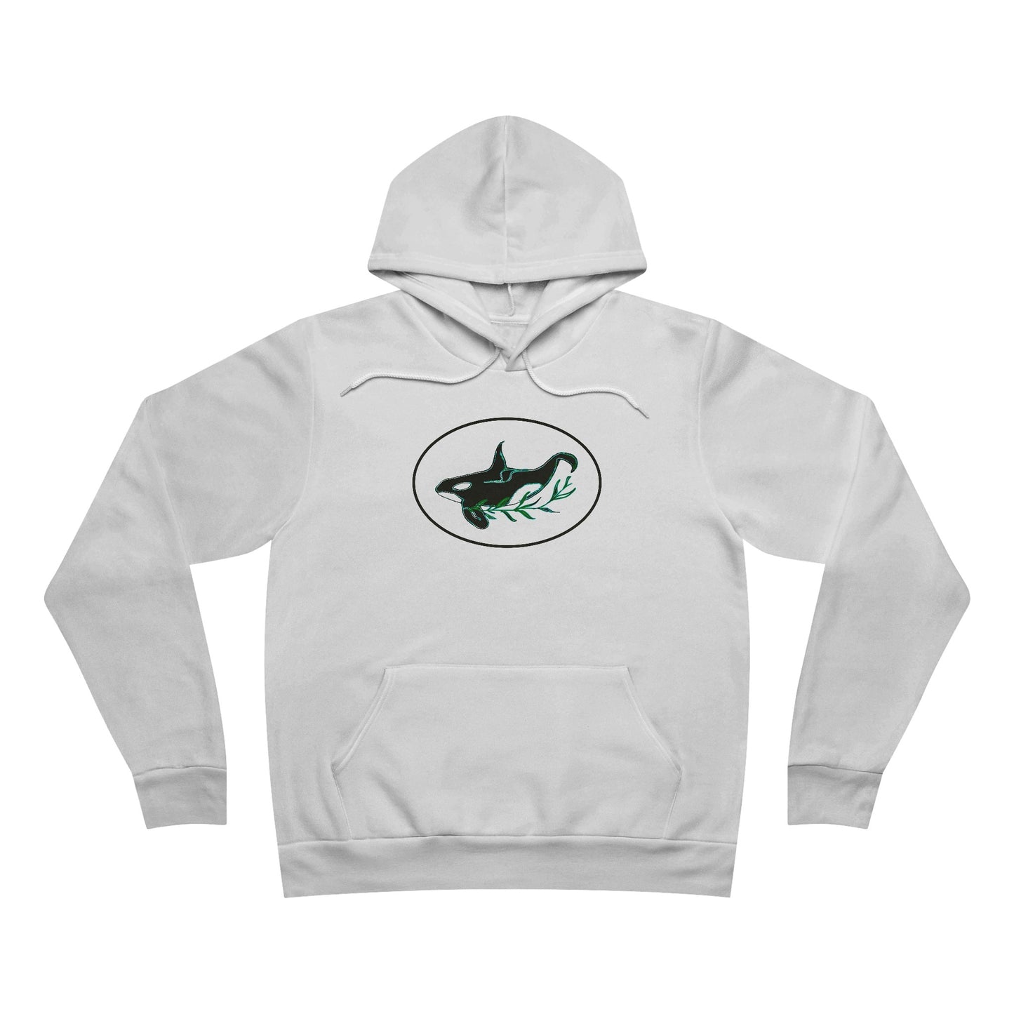 Orca Sea Panda Unisex Sponge Fleece Pullover Hoodie