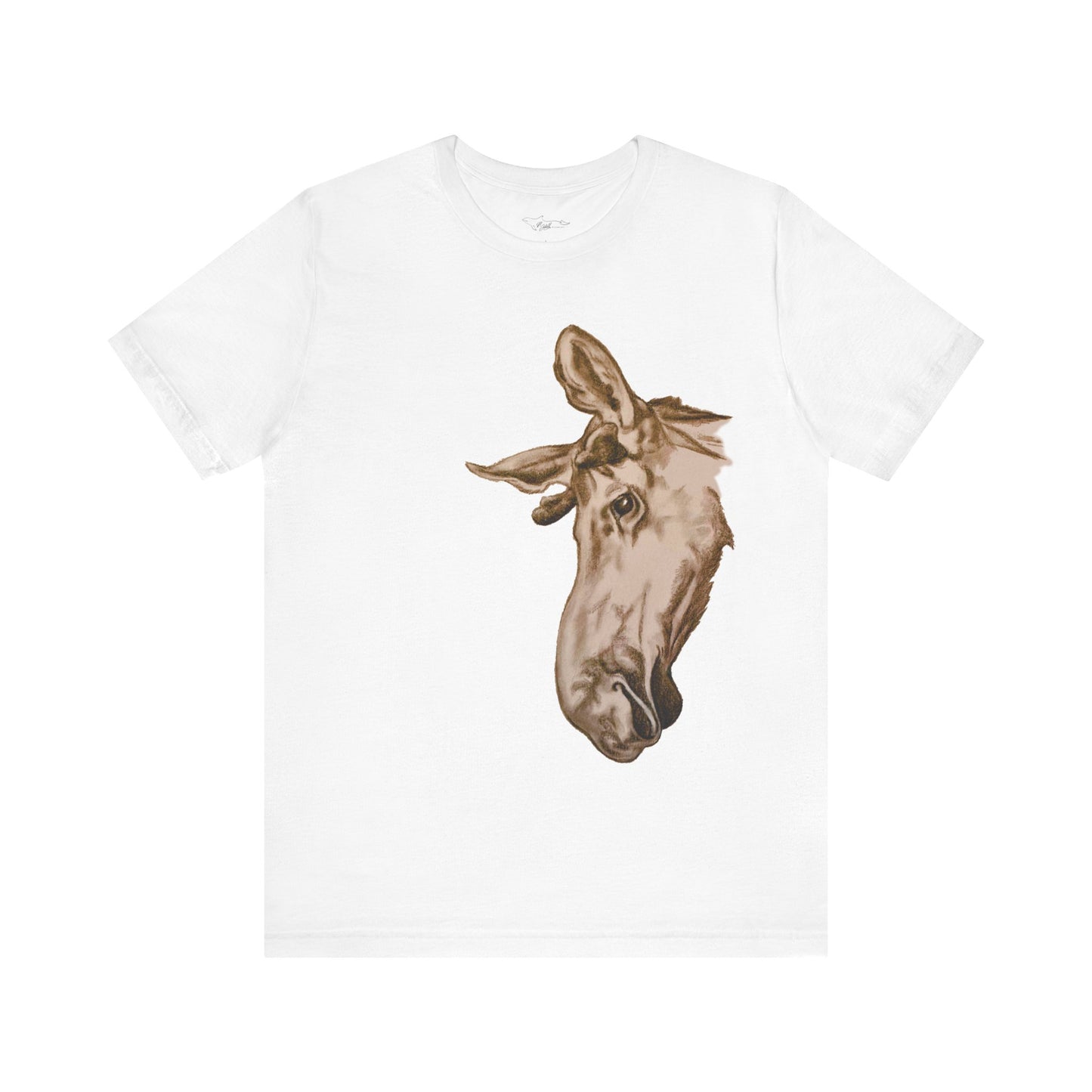 Curious Moose Unisex Jersey Short Sleeve Tee