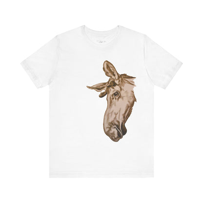 Curious Moose Unisex Jersey Short Sleeve Tee