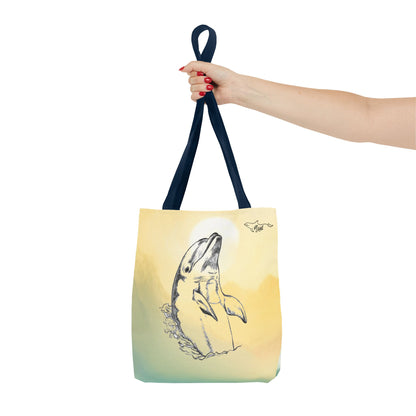 Dolphin Sun Tote Bag (AOP)