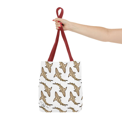 Great White Shark Tote Bag (AOP)