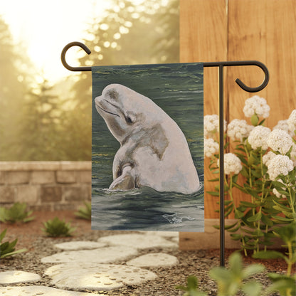 Beluga Whale Garden & House Banner