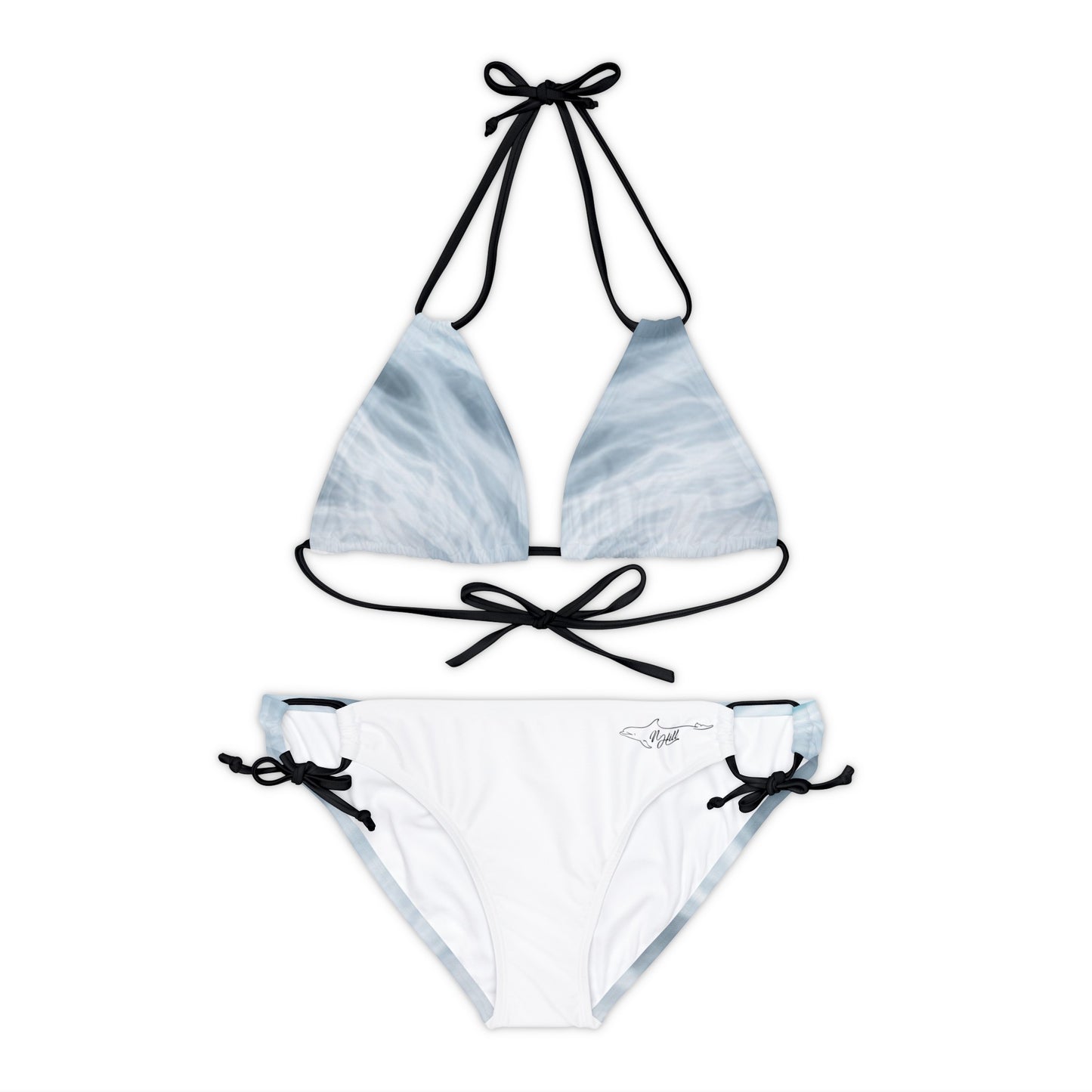 Orca Strappy Bikini Set (AOP)