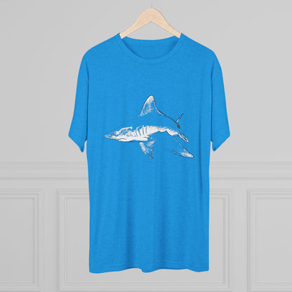 Shark Unisex Tri-Blend Crew Tee