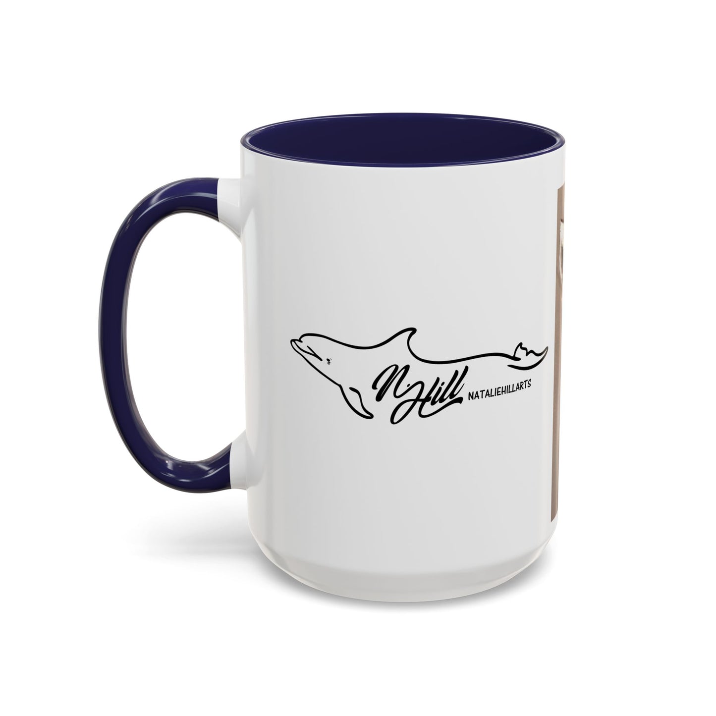 Peanut and Fred Accent Coffee Mug 15oz