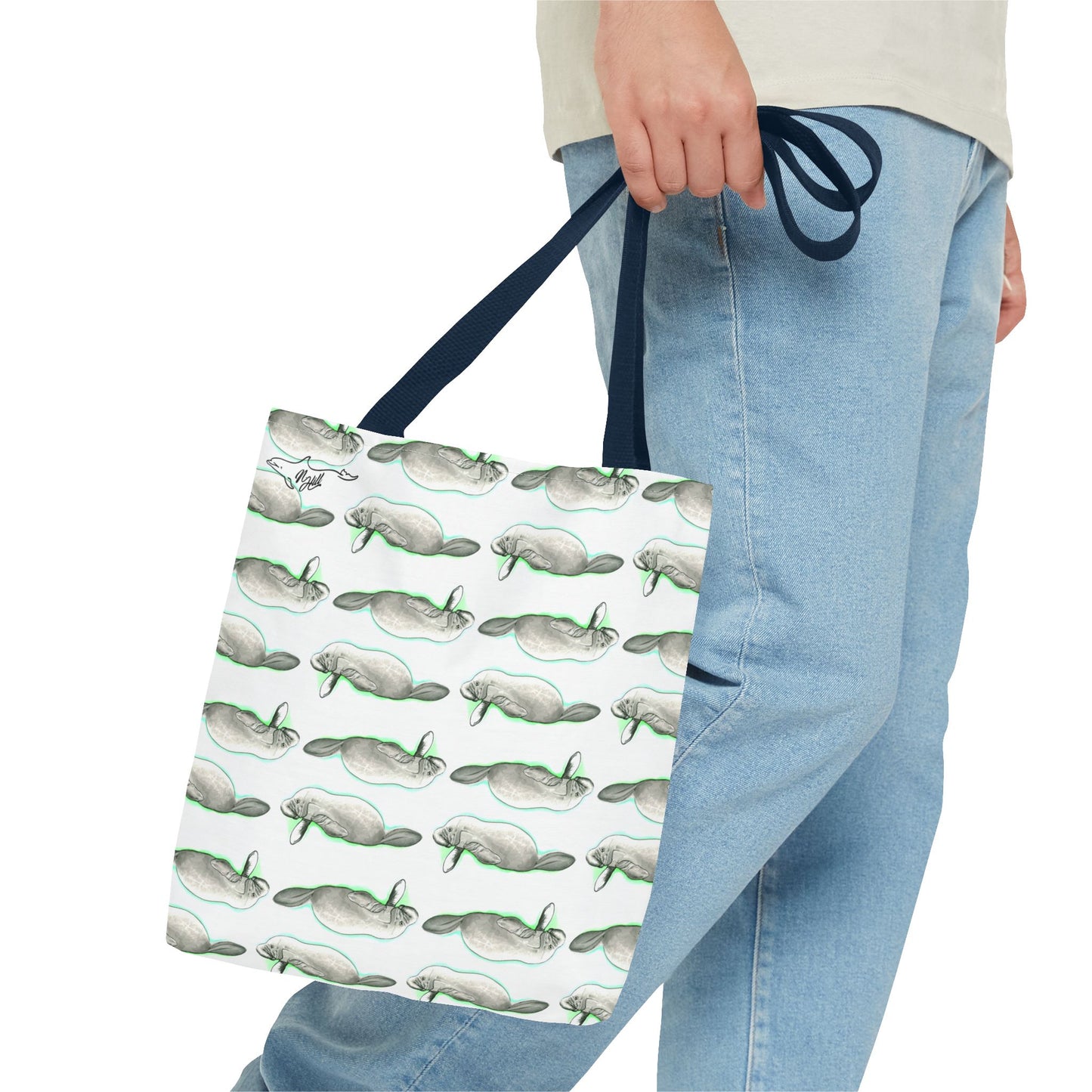 Manatee Tote Bag (AOP)