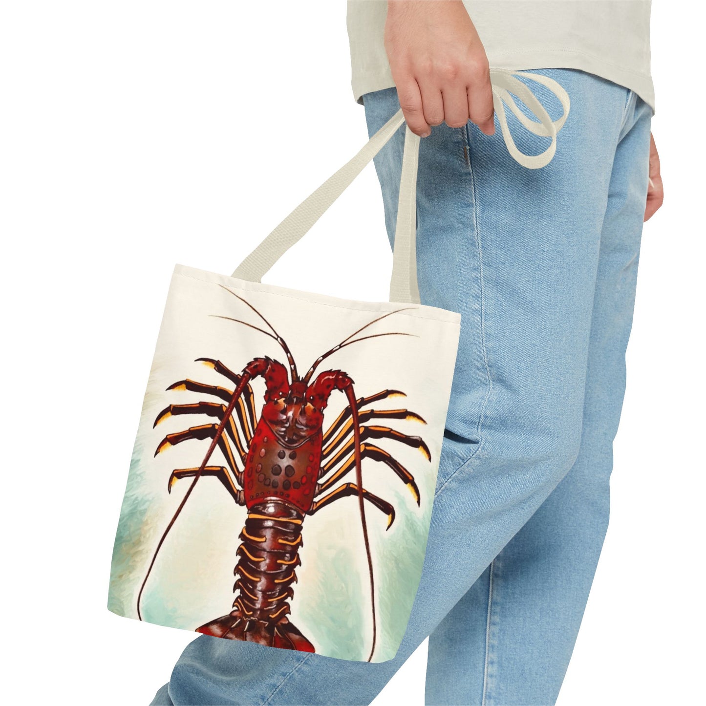 California Spiny Lobster Tote Bag (AOP)