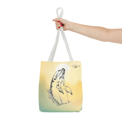 Dolphin Sun Tote Bag (AOP)