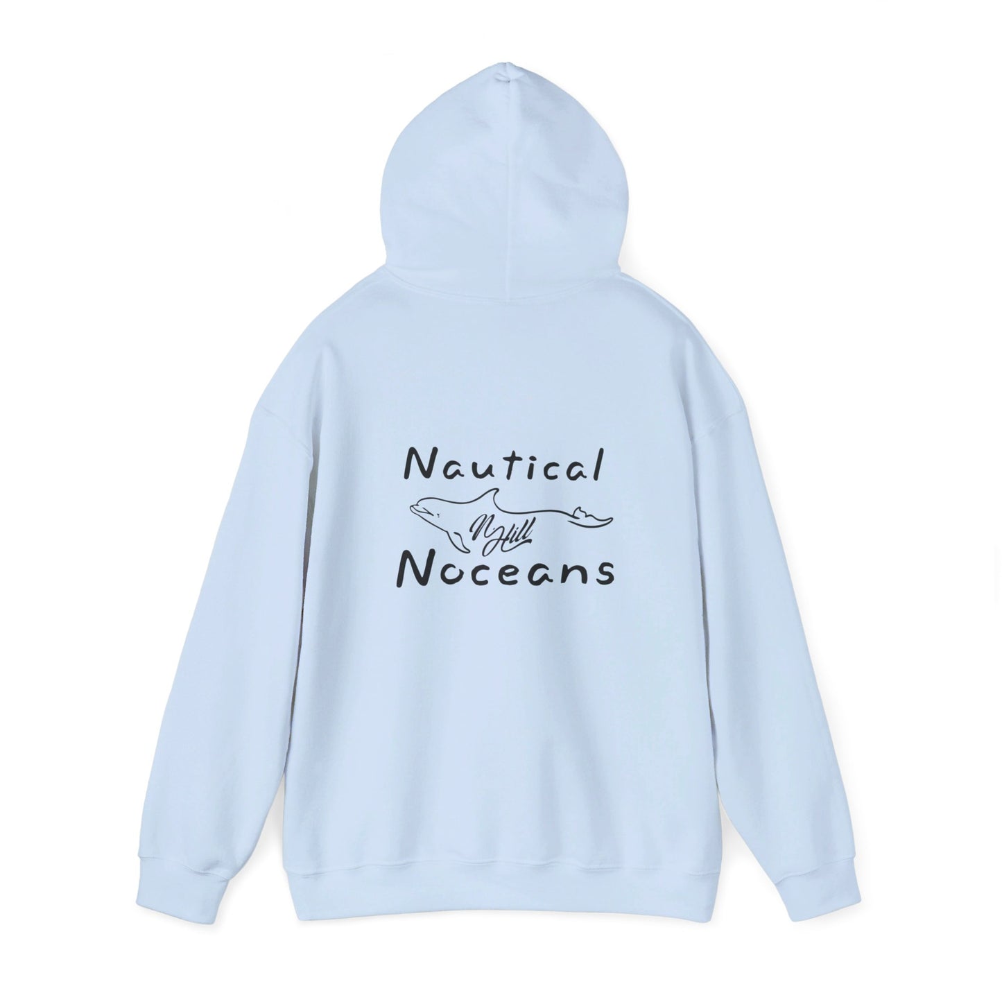 Natalie Hill Arts Nautical Noceans Unisex Heavy Blend™ Hooded Sweatshirt