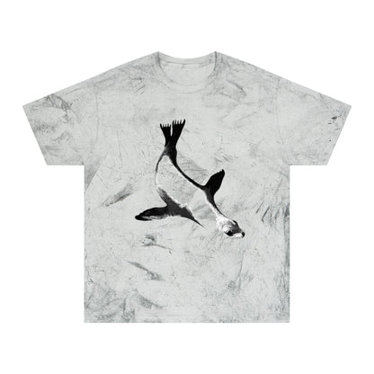 Sea Lion Unisex Color Blast T-Shirt