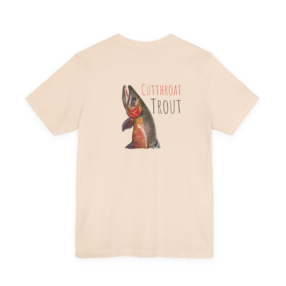 Cutthroat Trout Unisex Jersey Short Sleeve Tee