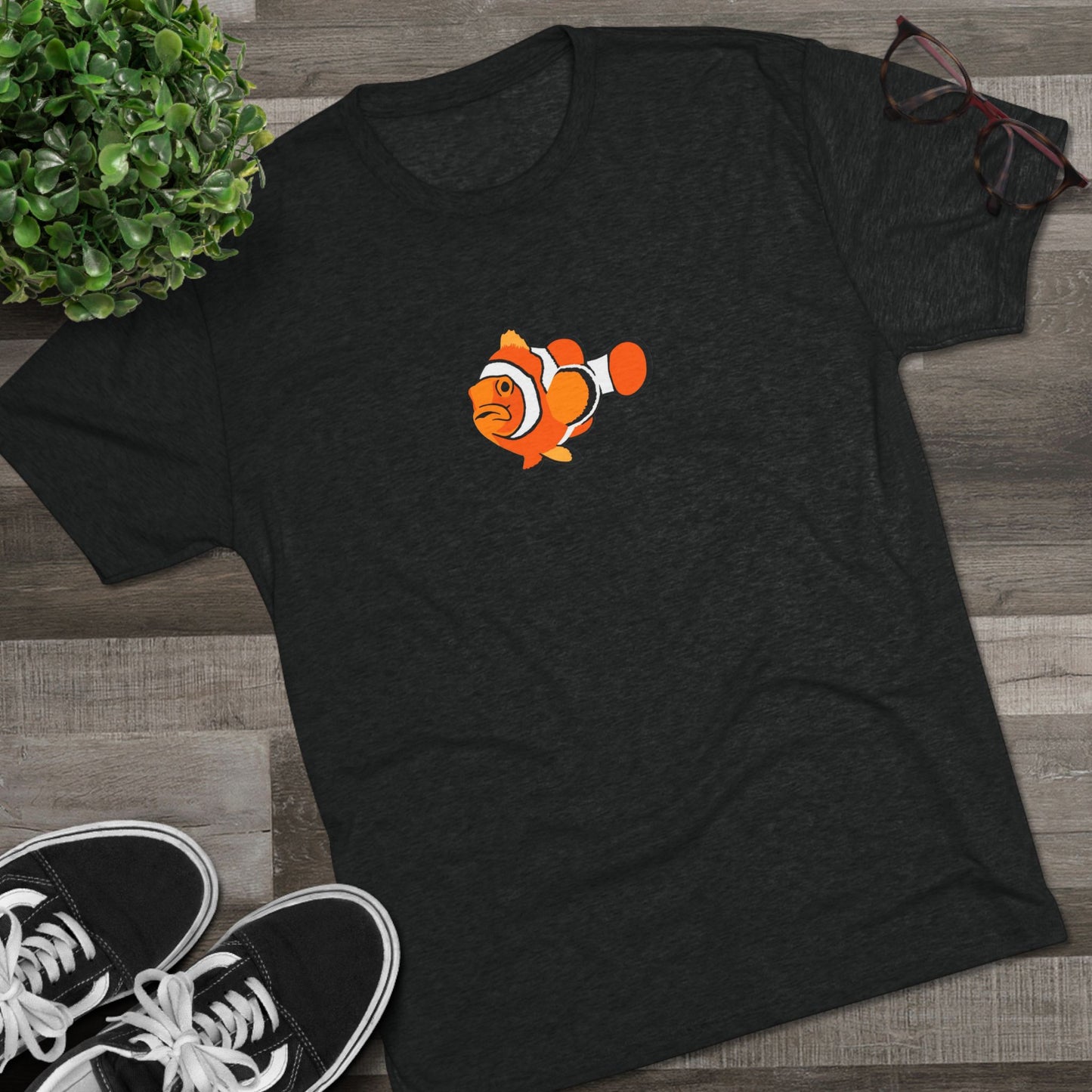Clownfish Unisex Tri-Blend Crew Tee