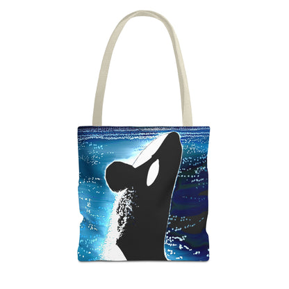 Orca Night Tote Bag (AOP)