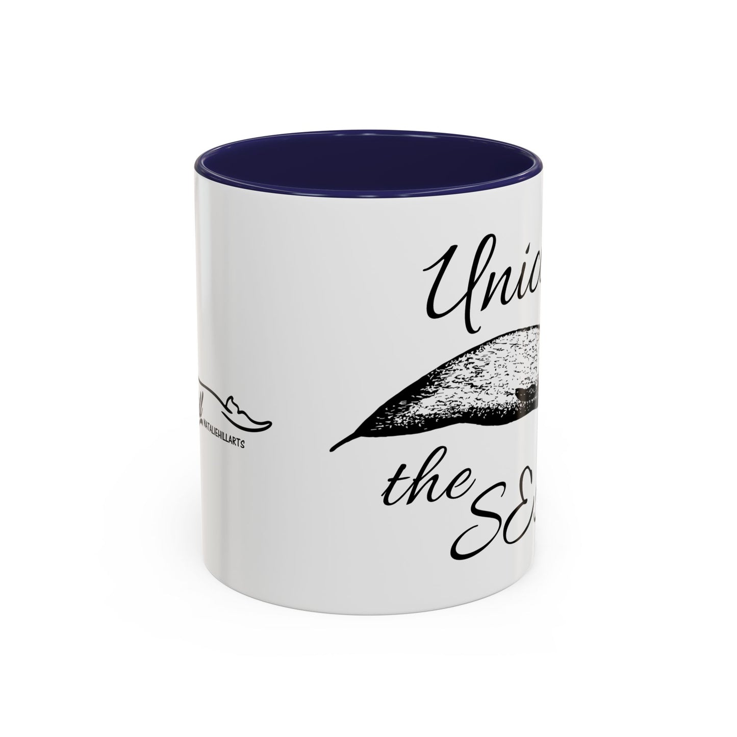 Unicorn of the Sea Accent Coffee Mug, 11oz