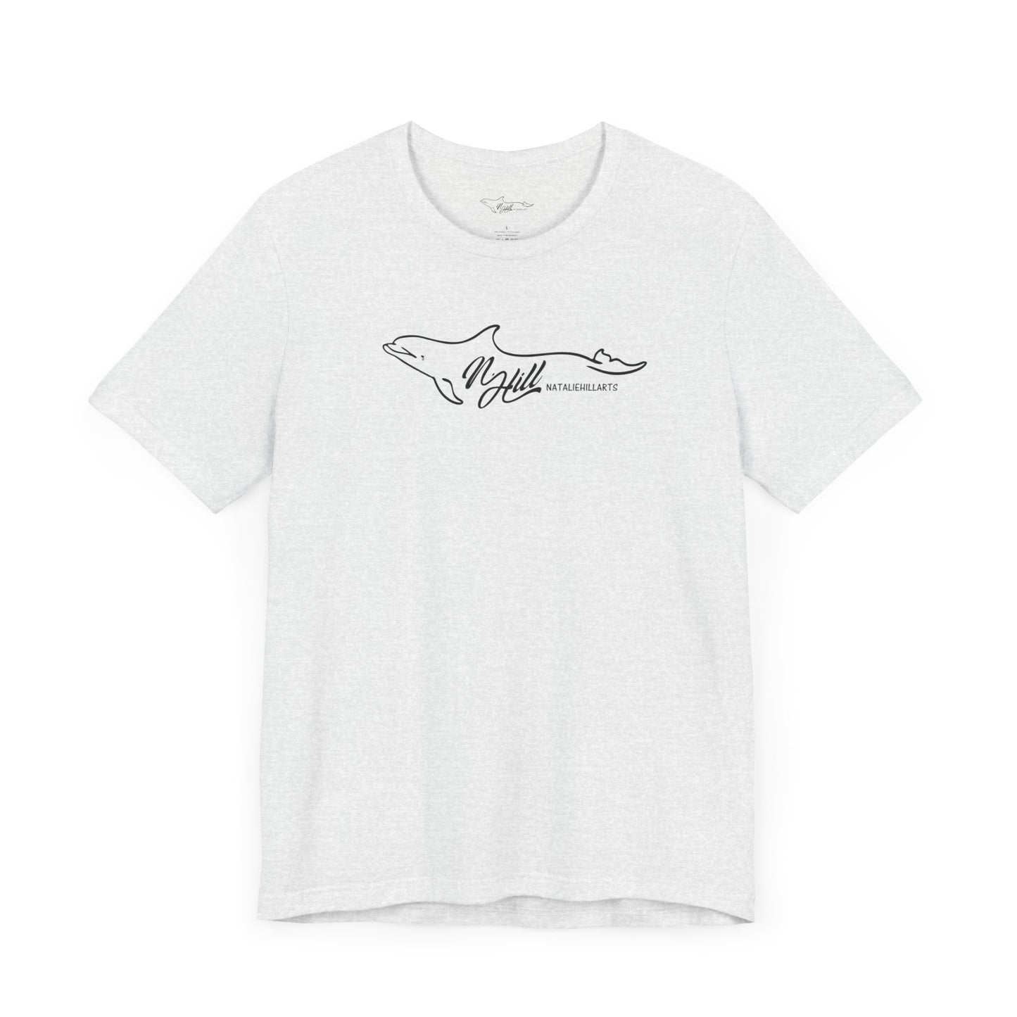 Natalie Hill Dolphin Logo Unisex Jersey Short Sleeve Tee