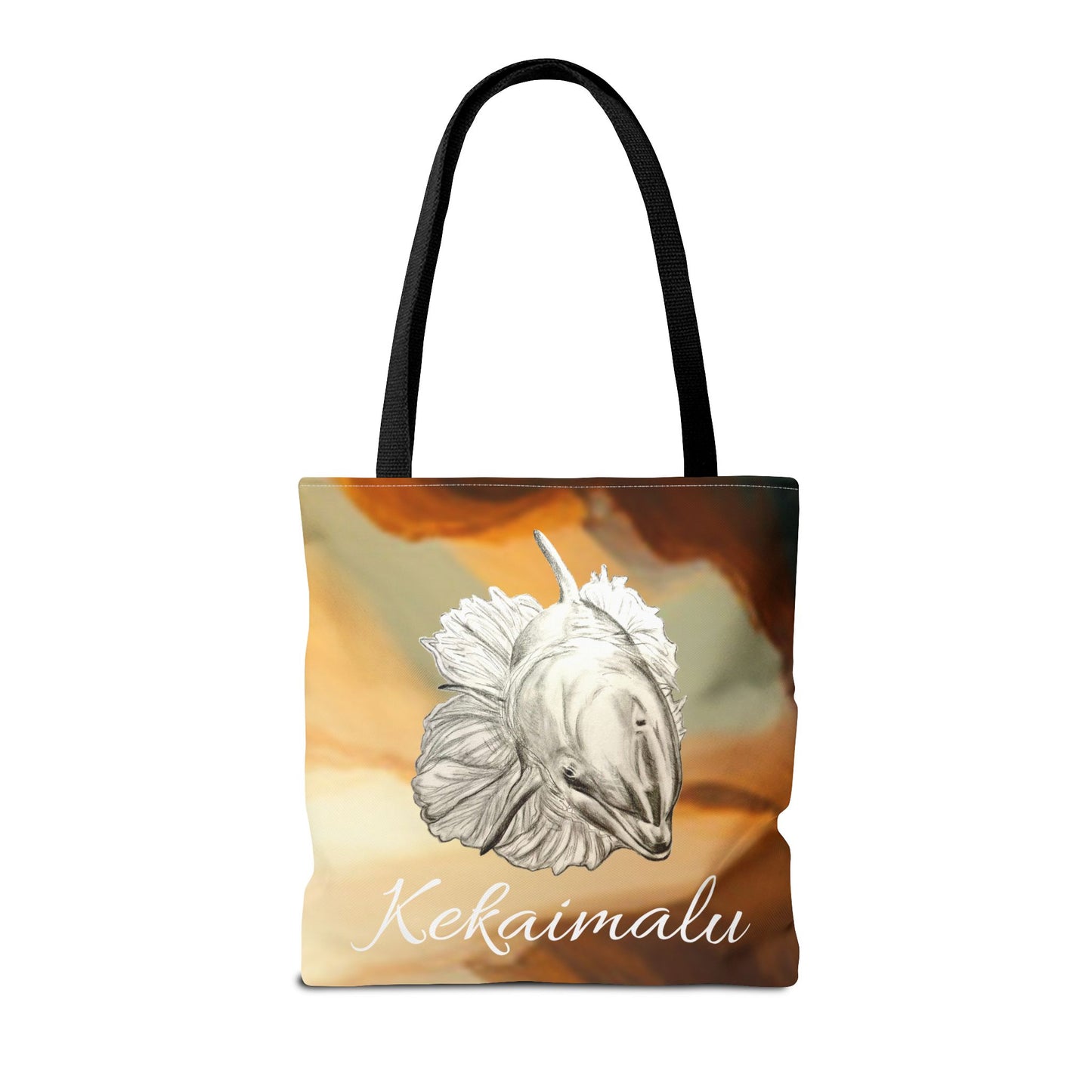 Kekaimalu Wholphin Tote Bag (AOP)