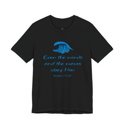Mathew 8:27 Jersey Short Sleeve Tee