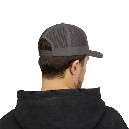 Angler Fish Snapback Trucker Cap