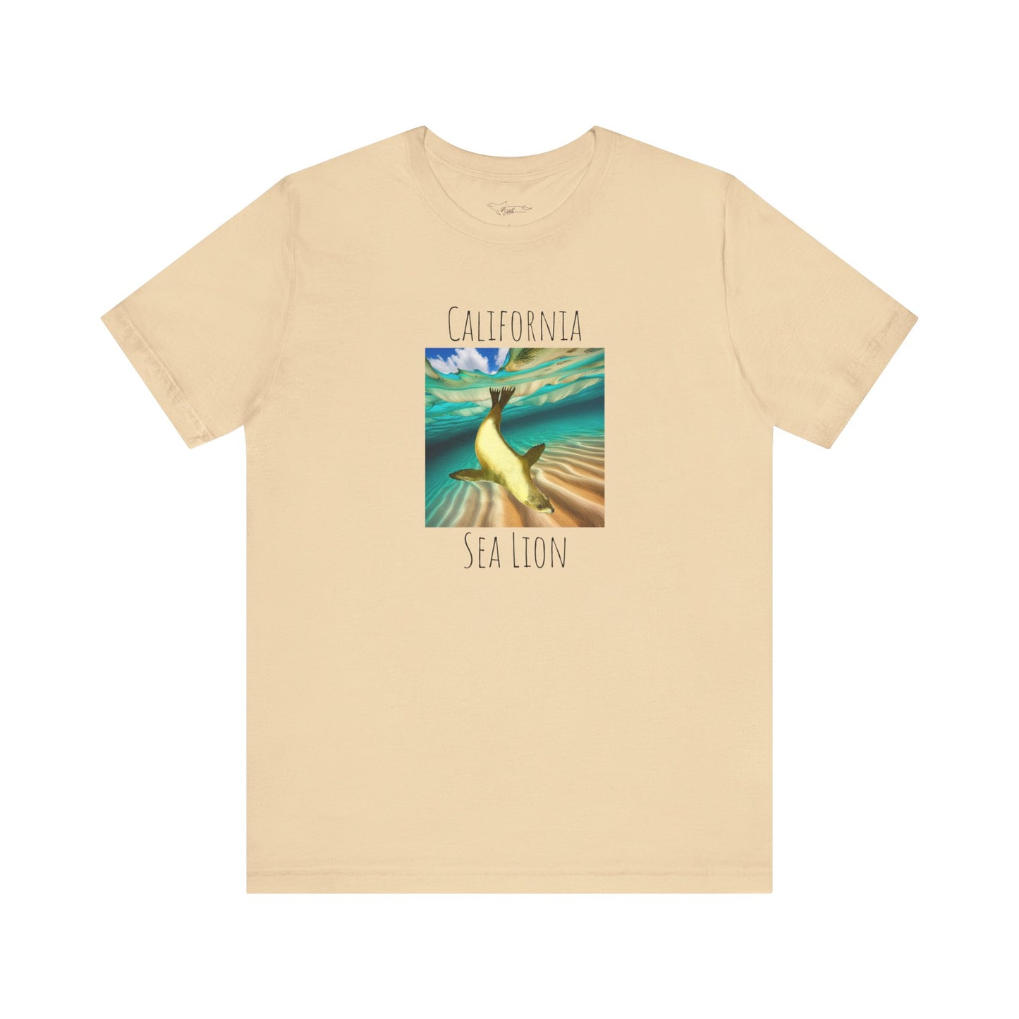 California Sea Lion Swim Unisex Jersey Short Sleeve Tee