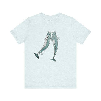 Pilot Whale Unisex Jersey Short Sleeve Tee